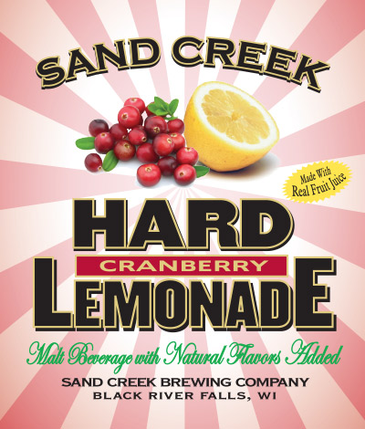 Sand Creek Hard Cranberry  Lemonade